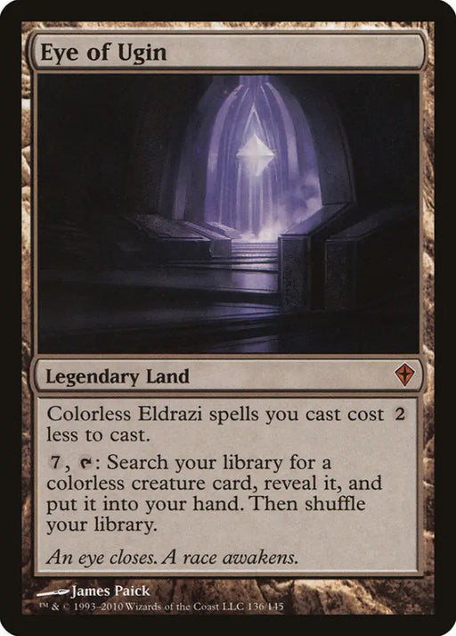 Eye of Ugin [Worldwake] - MTG Single