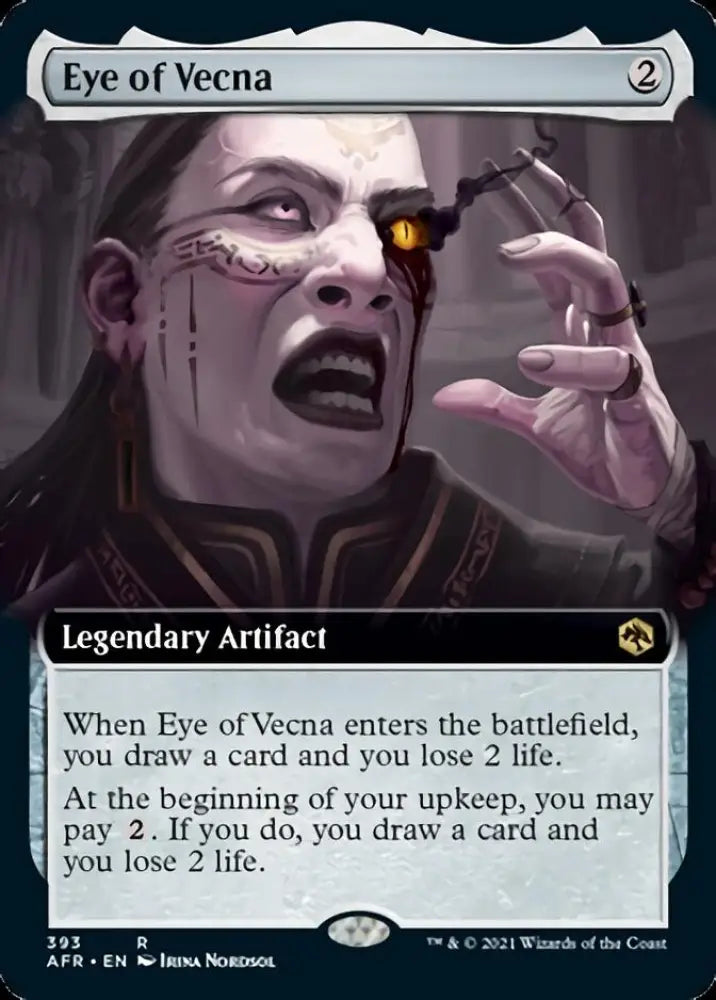 Eye of Vecna (Extended Art) [Dungeons & Dragons: Adventures in the Forgotten Realms] - MTG Single