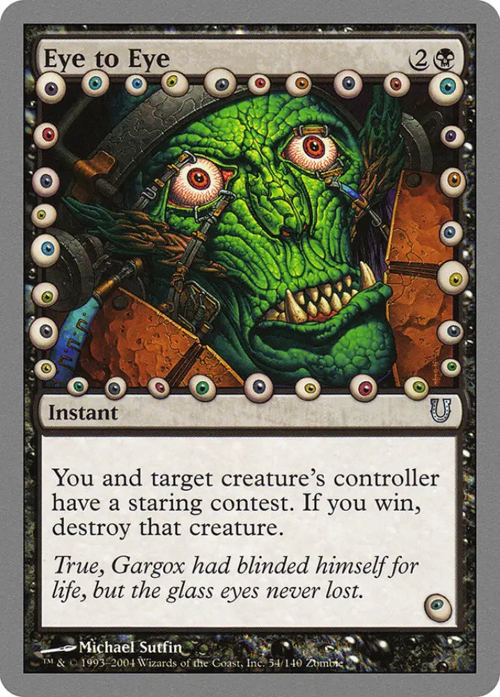 Eye to Eye [Unhinged] - MTG Single