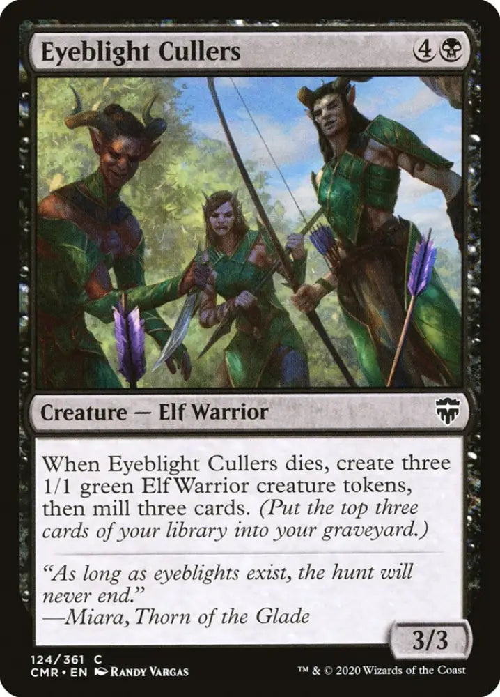 Eyeblight Cullers [Commander Legends] - MTG Single