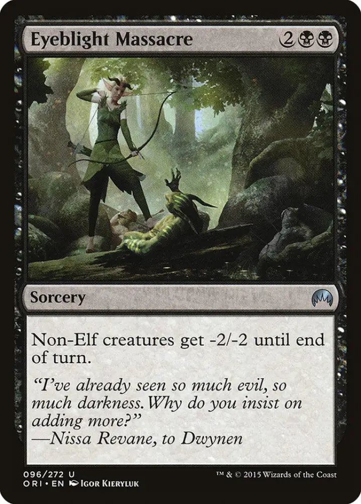 Eyeblight Massacre [Magic Origins] - MTG Single