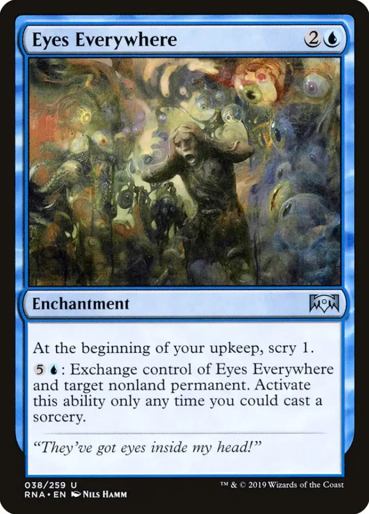 Eyes Everywhere [Ravnica Allegiance] - MTG Single