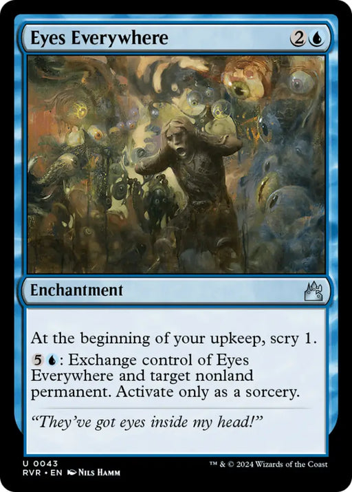 Eyes Everywhere [Ravnica Remastered] - MTG Single