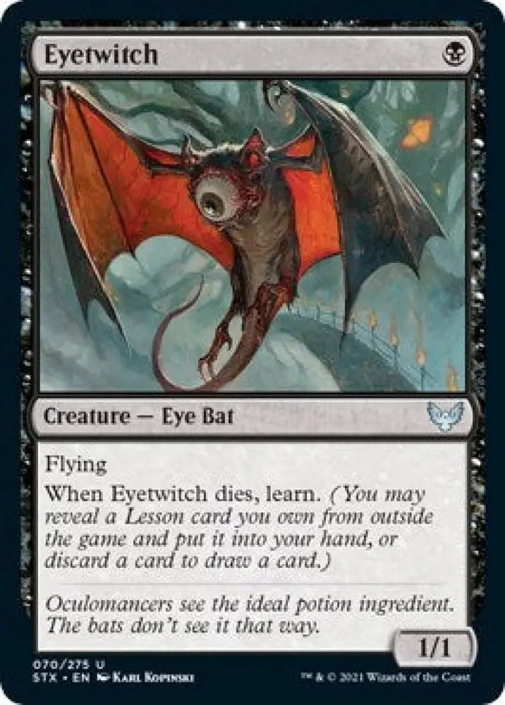 Eyetwitch [Strixhaven: School of Mages] - MTG Single