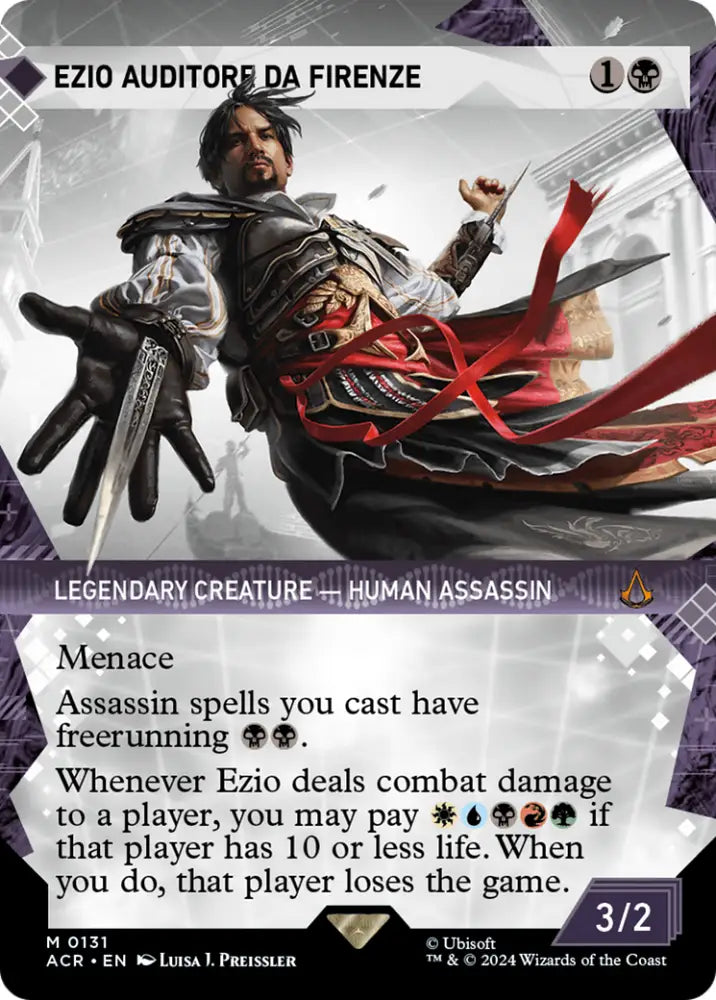 Ezio Auditore da Firenze (Showcase) [Assassin’s Creed] - MTG Single