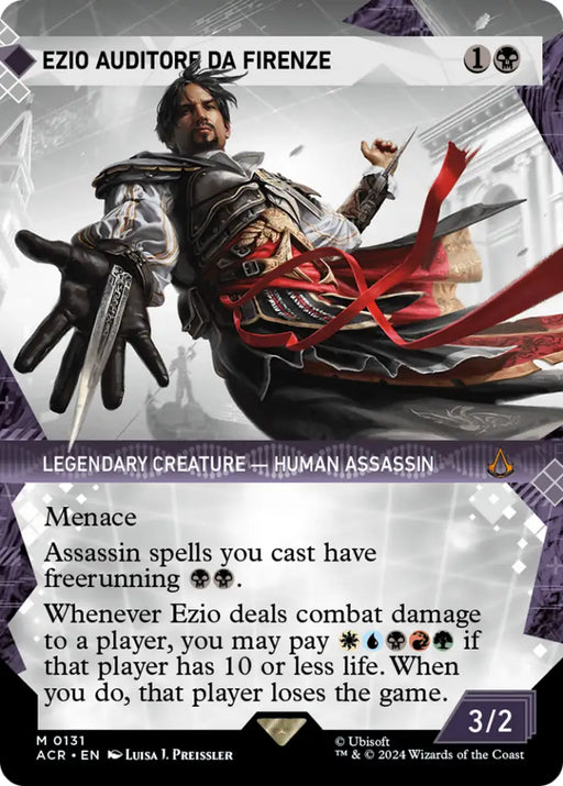 Ezio Auditore da Firenze (Showcase) [Assassin’s Creed] - MTG Single