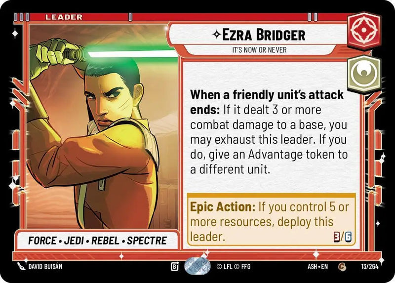 Ezra Bridger - It's Now or Never (13/264) [Ashes of the Empire]