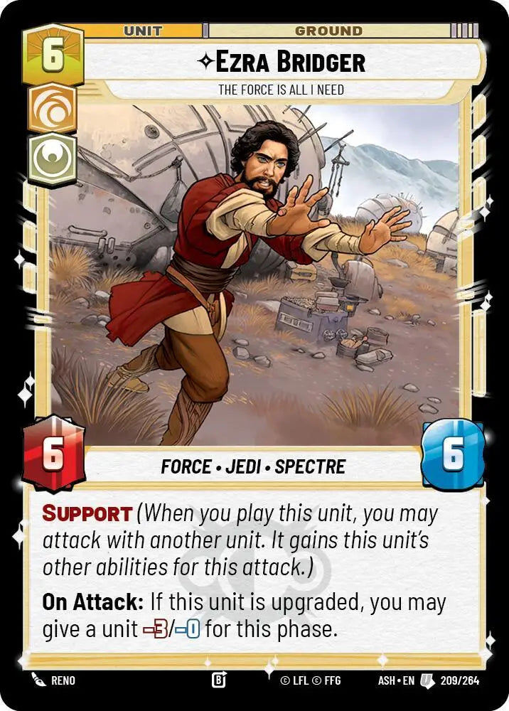 Ezra Bridger - The Force is All I Need (209/264) [Ashes of the Empire]