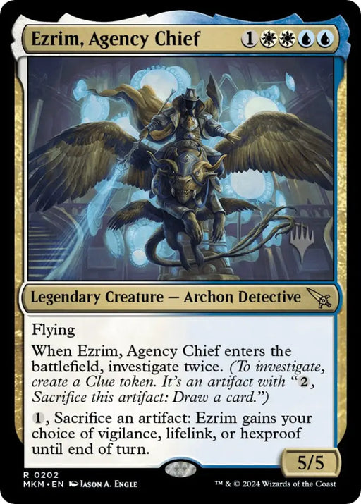 Ezrim Agency Chief (Promo Pack) [Murders at Karlov Manor Promos] - MTG Single