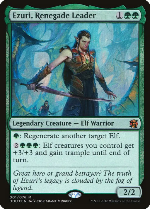 Ezuri Renegade Leader [Duel Decks: Elves vs. Inventors] - MTG Single