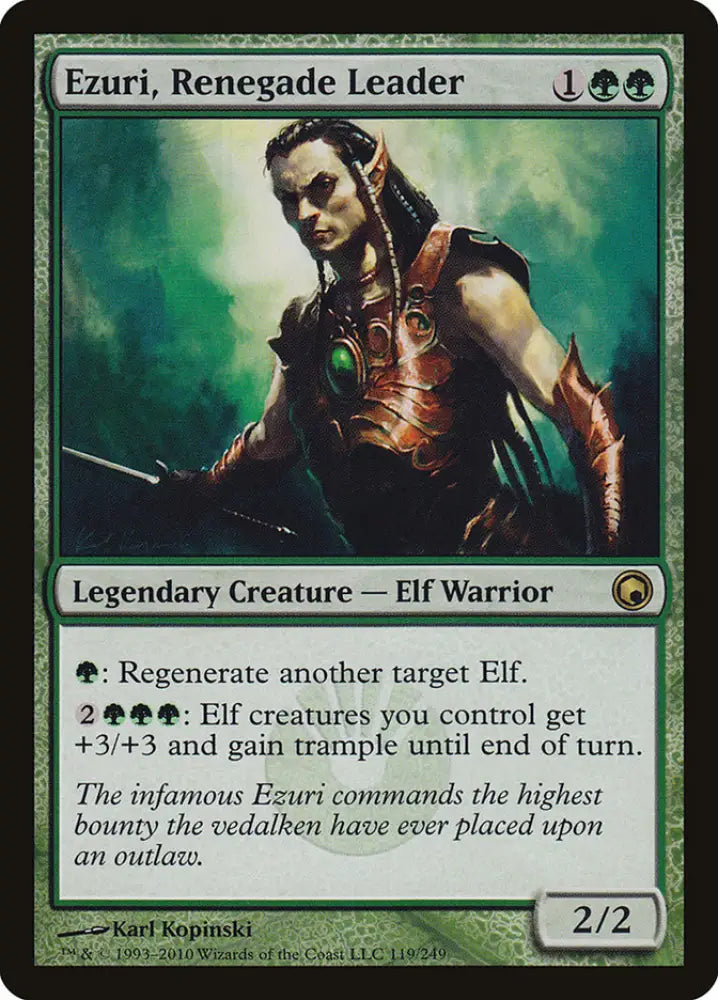 Ezuri Renegade Leader [Scars of Mirrodin] - MTG Single