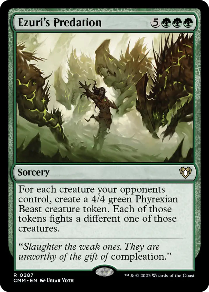 Ezuri’s Predation [Commander Masters] - MTG Single