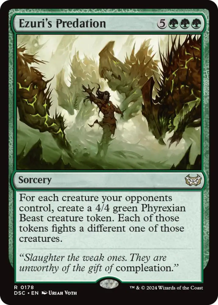 Ezuri’s Predation [Duskmourn: House of Horror Commander] - MTG Single