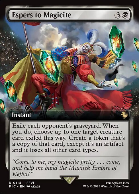 Espers to Magicite (114) [Final Fantasy Commander]