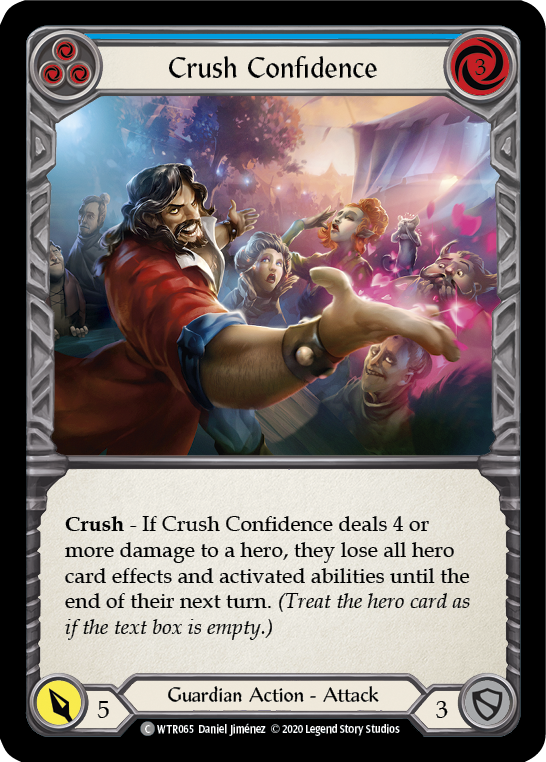 Crush Confidence (Blue) [Welcome to Rathe Unlimited] Unlimited Normal