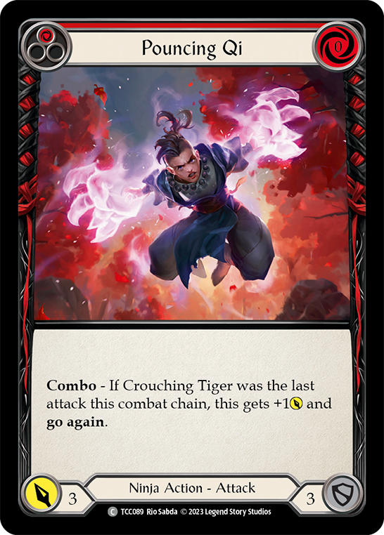 Pouncing Qi (Red) [Round the Table: TCC x LSS]