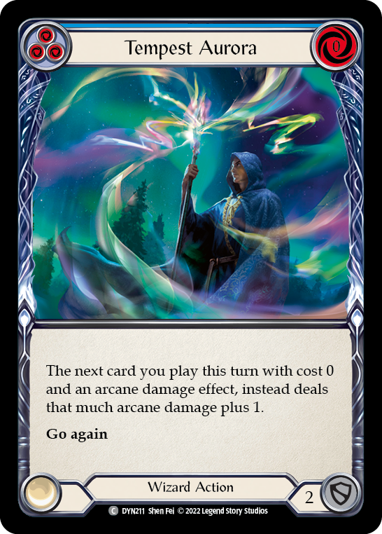 Tempest Aurora (Blue) [Dynasty]