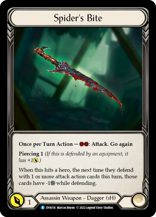 Spider's Bite [Dynasty] Rainbow Foil