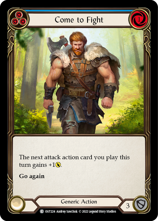 Come to Fight (Blue) [Outsiders]