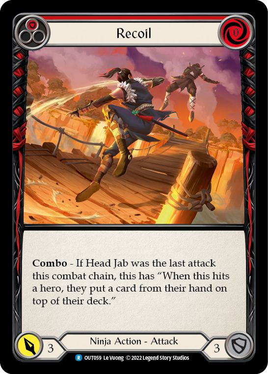 Recoil (Red) [Outsiders] Rainbow Foil