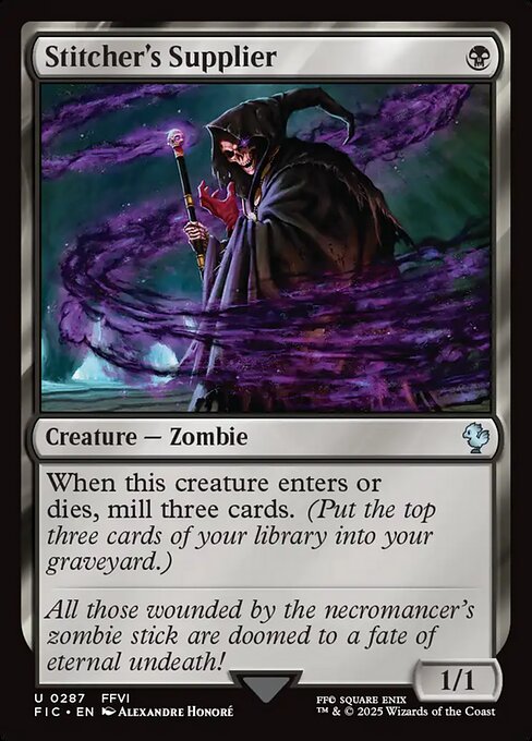 Stitcher's Supplier (287) [Final Fantasy Commander]