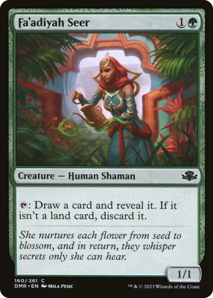 Fa’adiyah Seer [Dominaria Remastered] - MTG Single