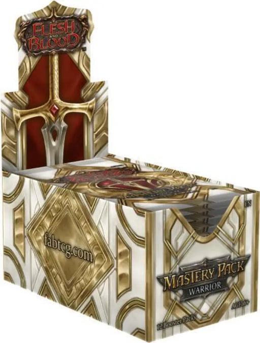 FAB Mastery Pack Warrior Booster Box (2026-08-07) - Flesh and Blood Sealed