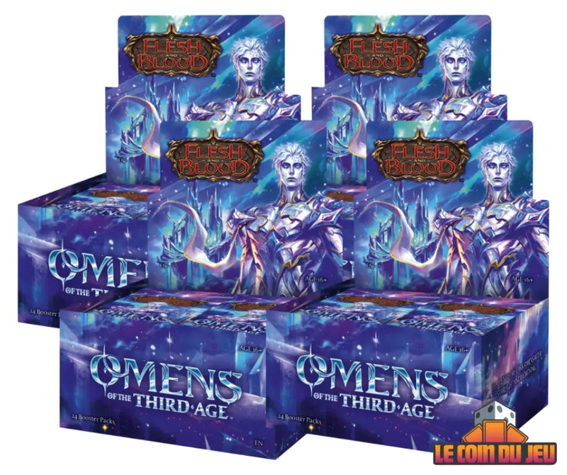 FAB Omens of the Third Age Booster Box Case of 4 (2026-06-05) - Flesh and Blood Sealed