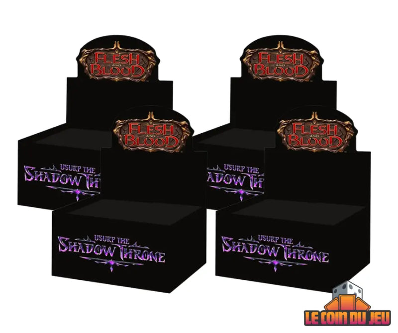 FAB Usurp the Shadow Throne Booster Box Case of 4 (2026-09-25) - Flesh and Blood Sealed