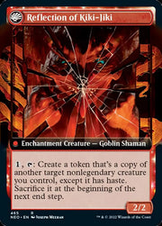 Fable of the Mirror-Breaker // Reflection of Kiki-Jiki (Extended Art) [Kamigawa: Neon Dynasty] - MTG Single