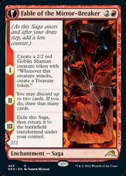 Fable of the Mirror-Breaker // Reflection of Kiki-Jiki (Extended Art) [Kamigawa: Neon Dynasty] - MTG Single
