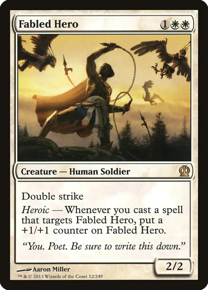 Fabled Hero [Theros] - MTG Single