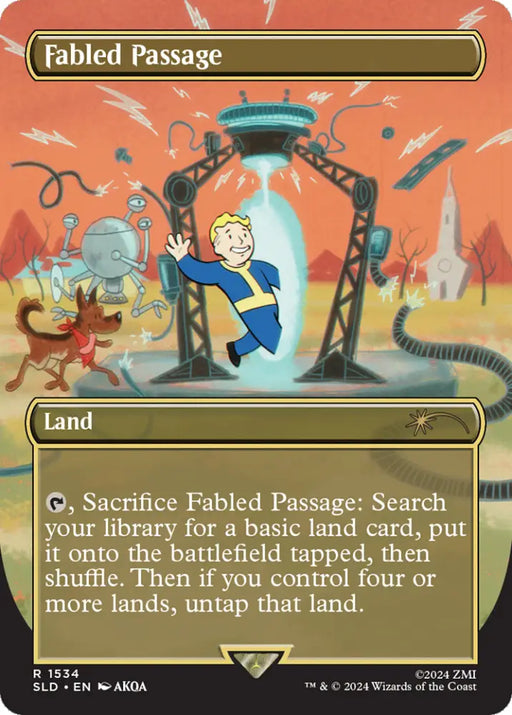 Fabled Passage (1534) [Secret Lair Drop Series] - MTG Single