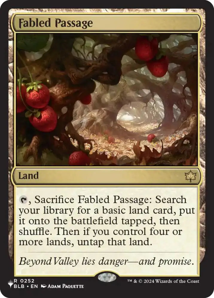 Fabled Passage (BLB) (252) [The List]