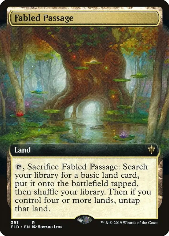 Fabled Passage (Extended Art) [Throne of Eldraine] - MTG Single
