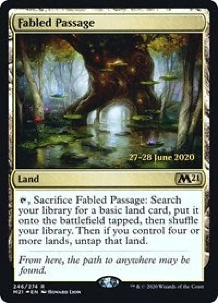 Fabled Passage (M21) (246) [Prerelease Cards]