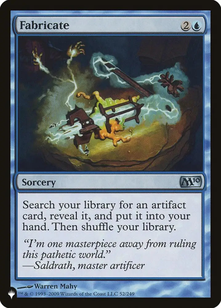 Fabricate [The List] - MTG Single