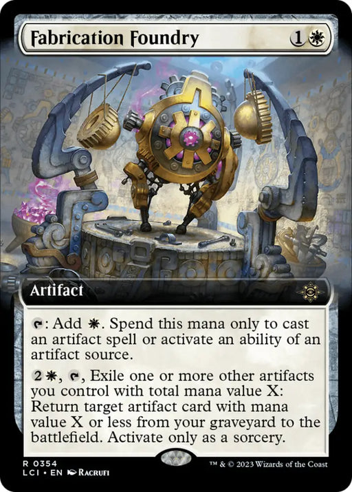 Fabrication Foundry (Extended Art) [The Lost Caverns of Ixalan] - MTG Single