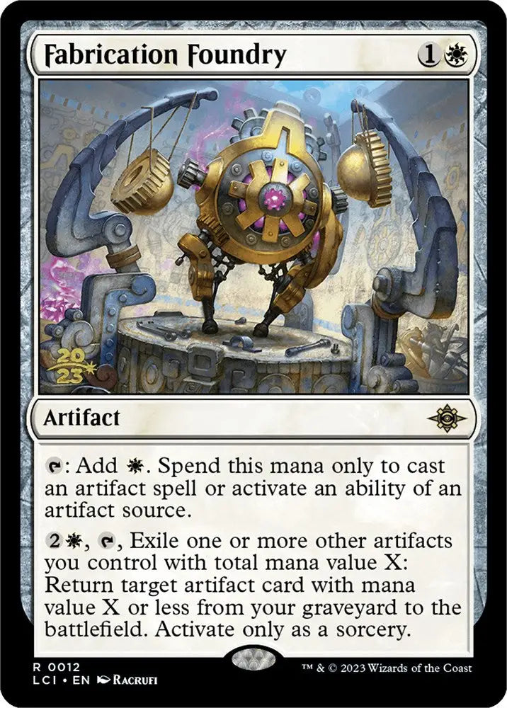 Fabrication Foundry [The Lost Caverns of Ixalan Prerelease Cards] - MTG Single