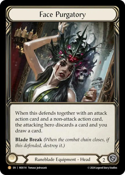 Face Purgatory [Rosetta] Rainbow Foil - Flesh And Blood Single