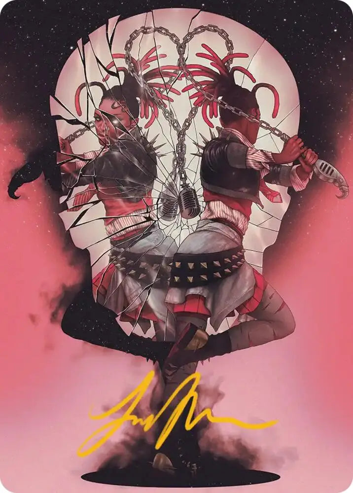 Face Yourself Art Card (Gold-Stamped Signature) (50) [Reality Fracture Art Series]