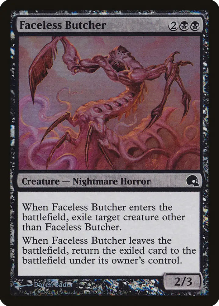Faceless Butcher [Premium Deck Series: Graveborn] - MTG Single