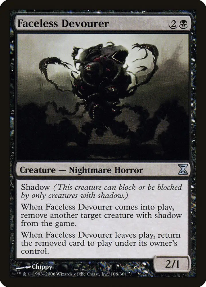Faceless Devourer [Time Spiral] - MTG Single