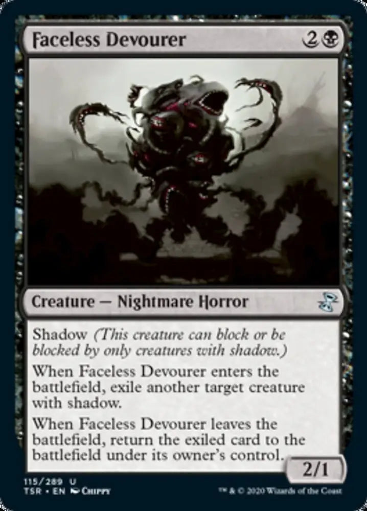 Faceless Devourer [Time Spiral Remastered] - MTG Single