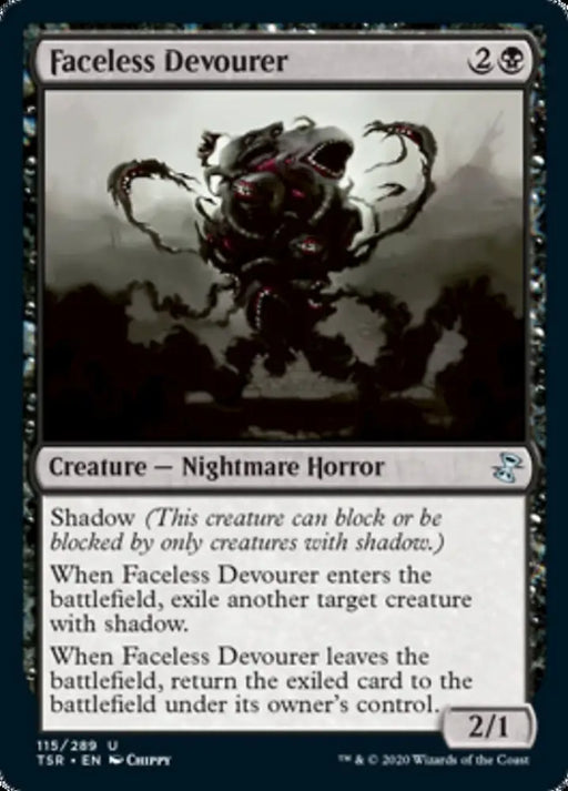 Faceless Devourer [Time Spiral Remastered] - MTG Single