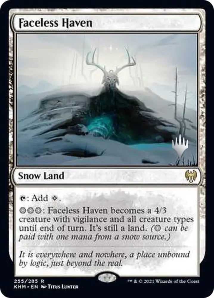 Faceless Haven (Promo Pack) [Kaldheim Promos] - MTG Single