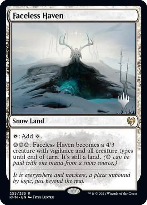 Faceless Haven (Promo Pack) [Kaldheim Promos] - MTG Single