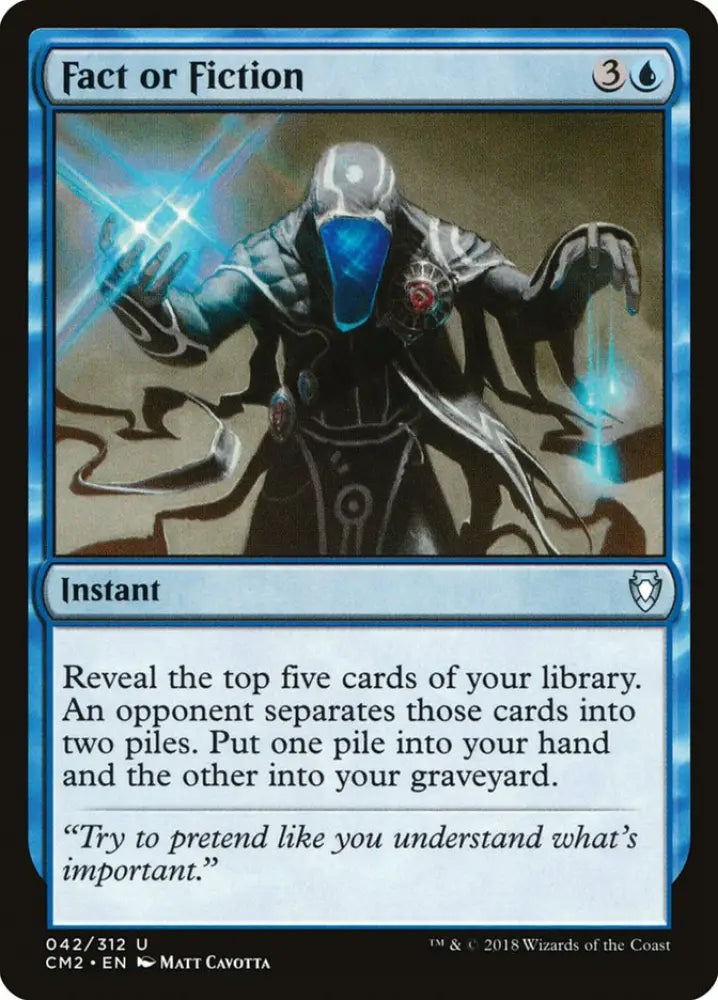 Fact or Fiction [Commander Anthology Volume II] - MTG Single