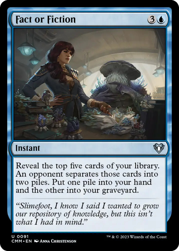 Fact or Fiction [Commander Masters] - MTG Single