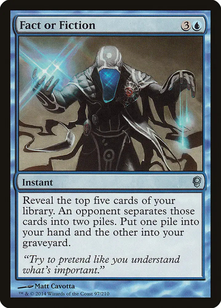 Fact or Fiction [Conspiracy] - MTG Single